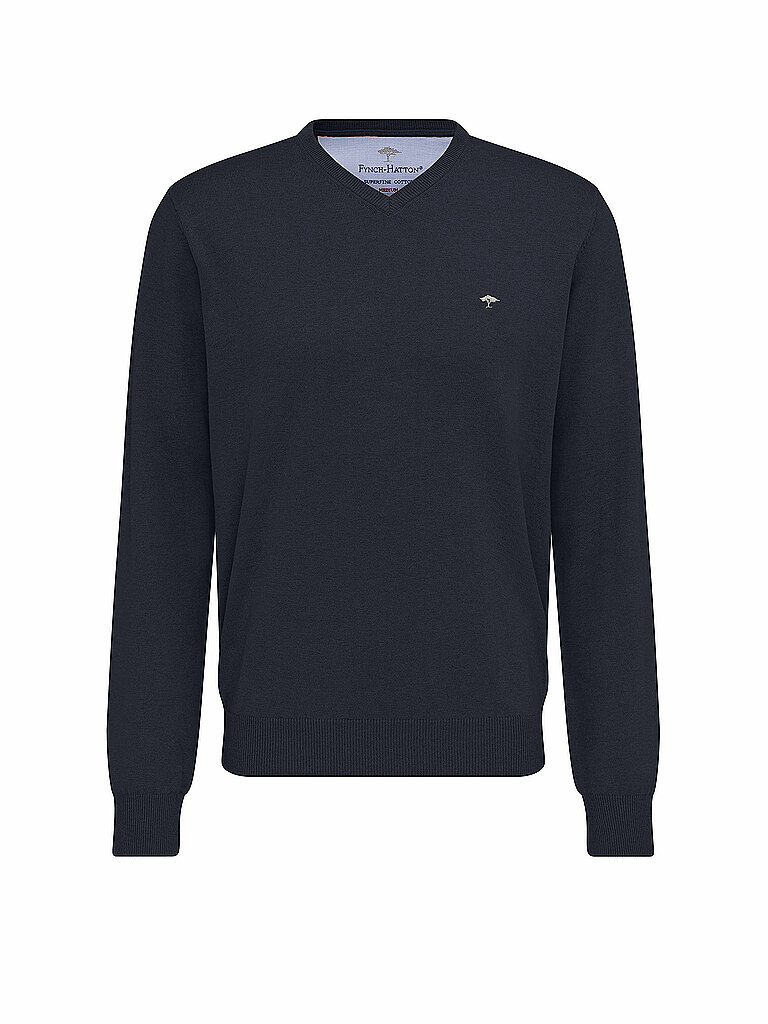 Fynch-HATTON Suéter azul oscuro
