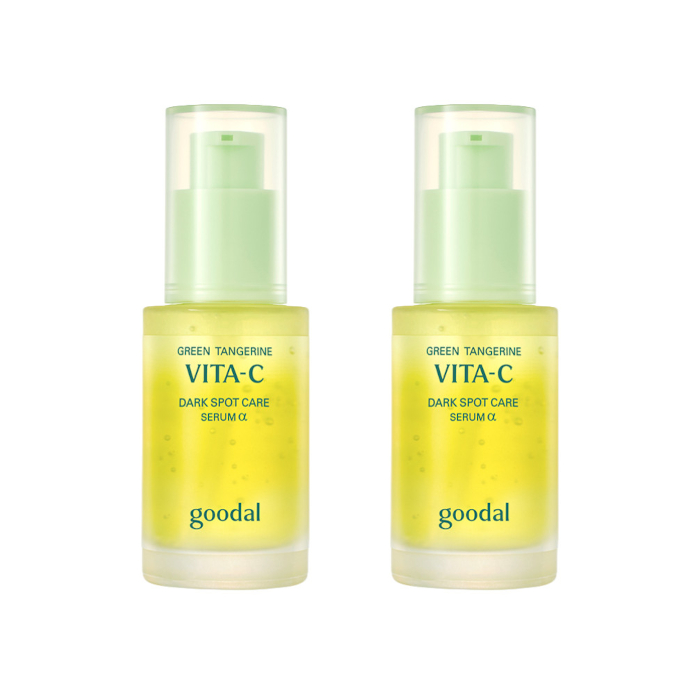 Goodal Goodal Green Tangerine Vita-C Dark Spot Care Serum - 40ml (2ea) Set