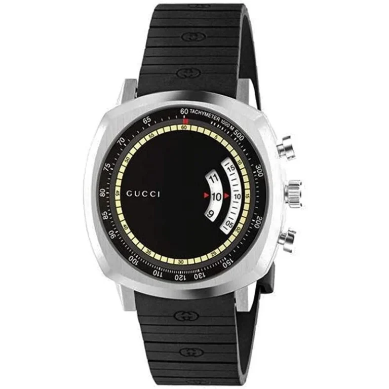 Gucci Grip Black Dial Men's Watch