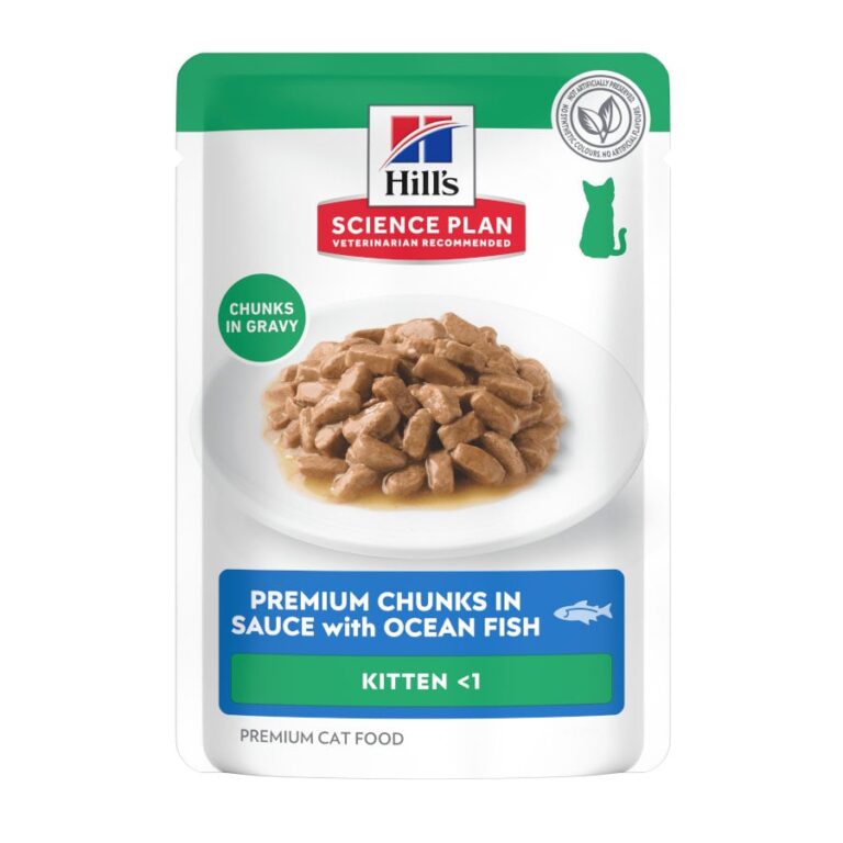 Hill's 24 sobres x 85 g Hill's Science Plan Kitten Pescado Azul sobre para gatos ¡Pack ahorro!