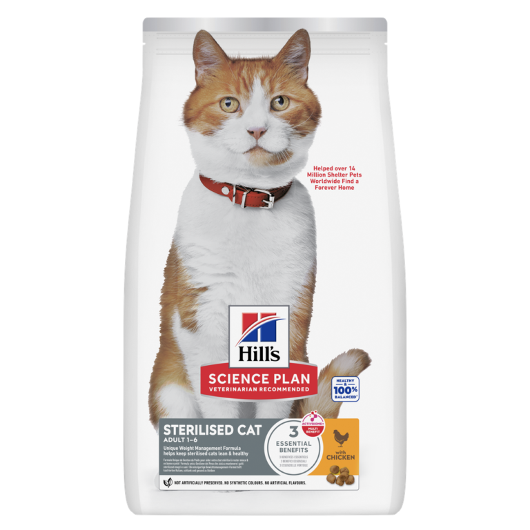 Hill's Science Plan Sterilised Cat Adult 1-6 pollo - 3 kg