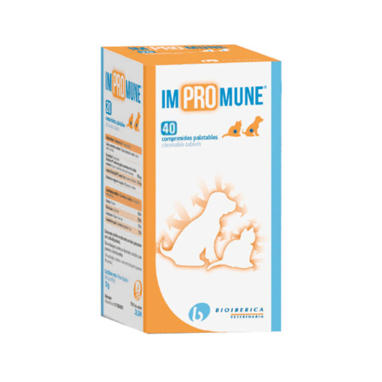 Impromune potenciador del sistema inmunitario para mascotas - 40 comprimido