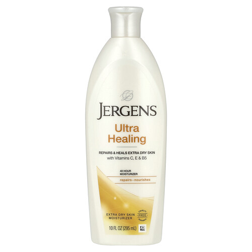 Jergens Ultrahealing, Humectante para piel extra seca, 295 ml (10 oz. Líq.)