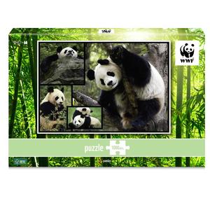 Juego WWF Pandas - Puzzle 1000 pieza