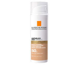 La Roche Posay ANTHELIOS AGE CORRECT CON COLOR fotocorrección diaria, ácido hialurónico y niacinamida SPF50 50 m