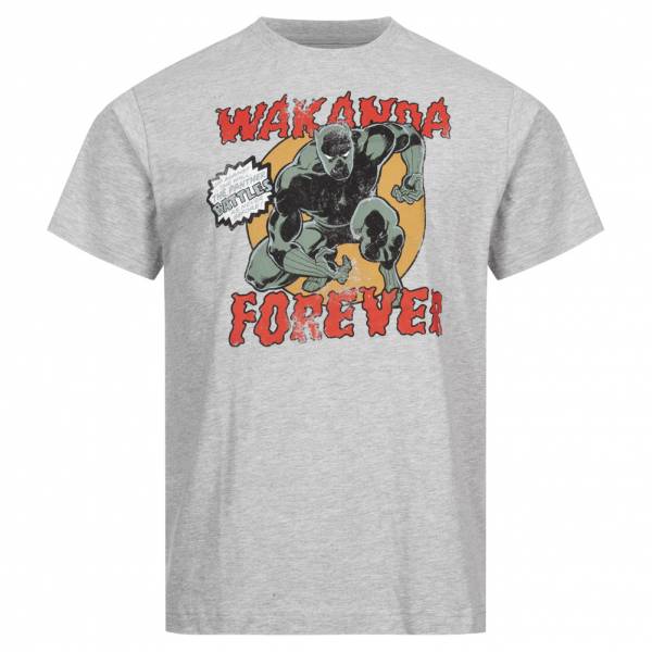 Lizenz Maravilla Black Panther Wakanda Forever Hombre Camiseta FBMTS717SPO
