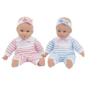 Love BEBE' Love Bebe - Muñecos bebés gemelos 33 c