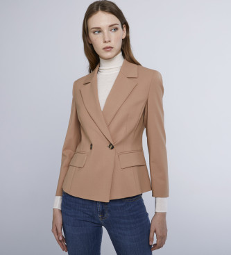 marella para mujer. 2423046101200 americana tema marron , casual, fiesta, clasico, poliester