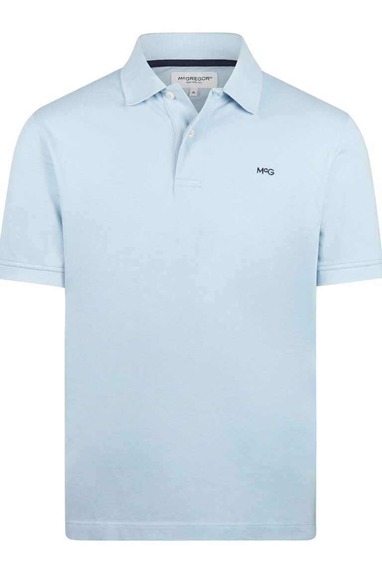mcgregor classic polo light blue | polos outlet | hombre | azul