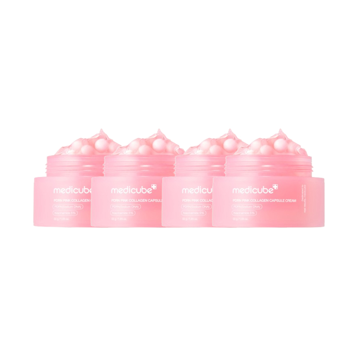 medicube PDRN Pink Collagen Capsule Cream - 55g (4ea) Set