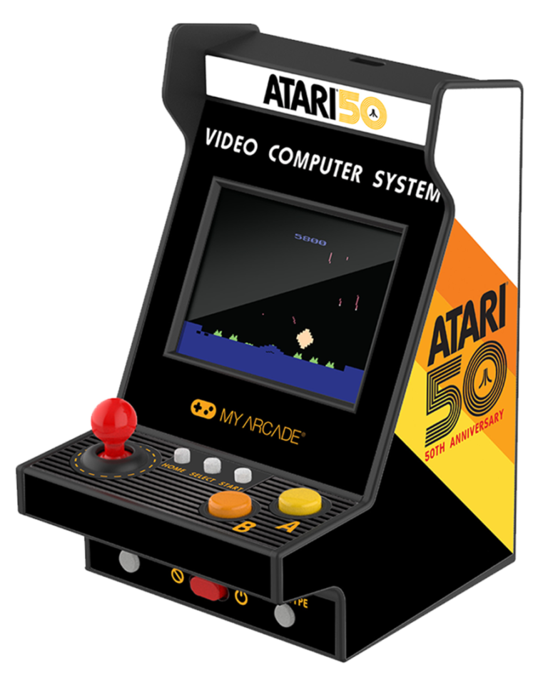 My Arcade Consola Nano Player Atari Classic My Arcade 75 Juego