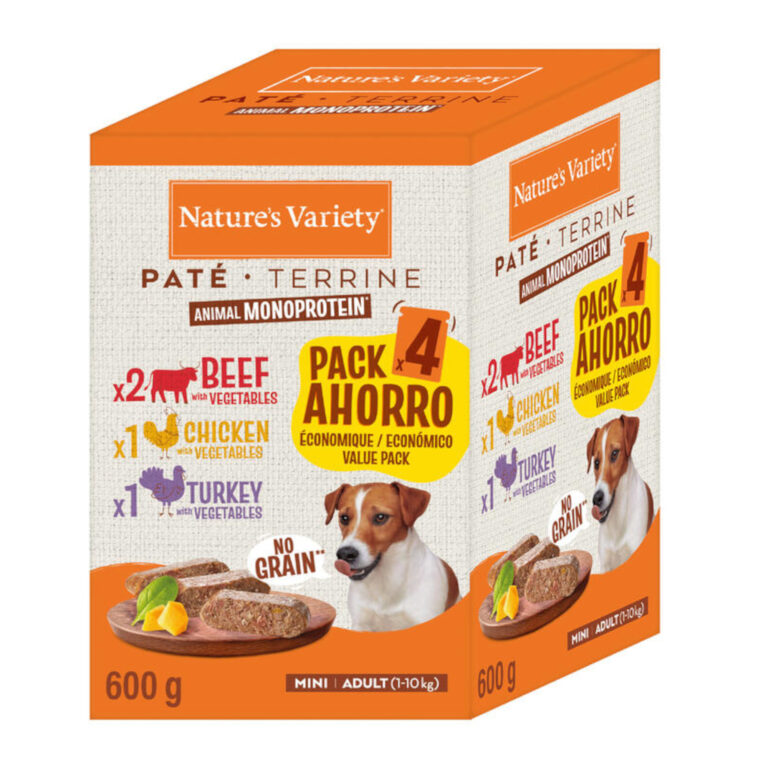 Nature’s Variety Nature's Variety Original Paté No Grain Mini 16 x 150 g - Pack Ahorro mixto - Ternera, pollo, pavo