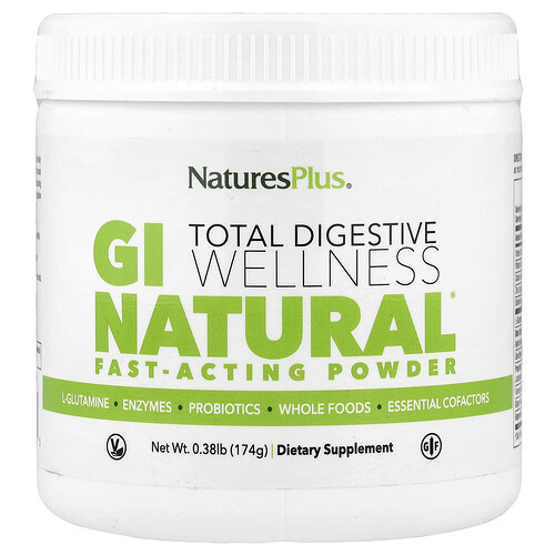 NaturesPlus GI Natural®, Suplemento en polvo de acción rápida, 174 g (0,38 lb)