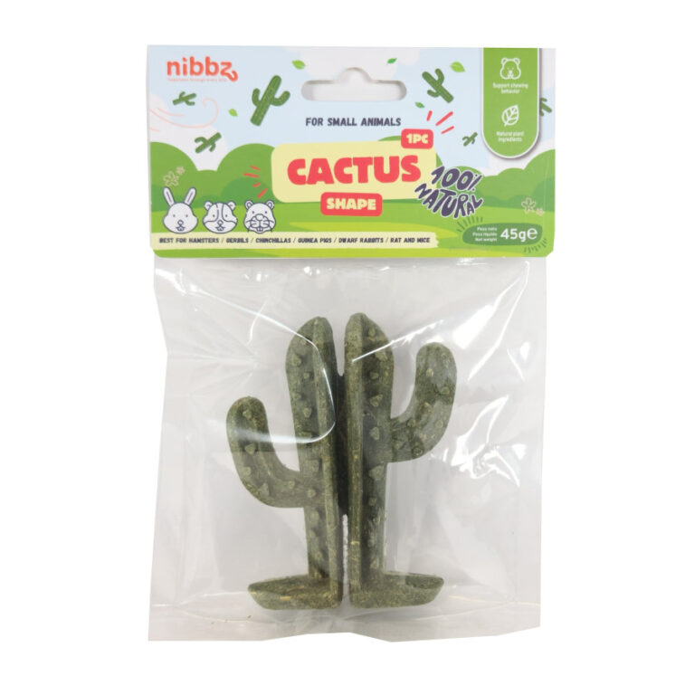 Nibbz 0.046 KG 1 ud. Nibbz Snack Cactus para roedore