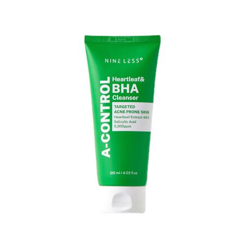 Nineless A-Control Heartleaf & BHA Cleanser - 120m