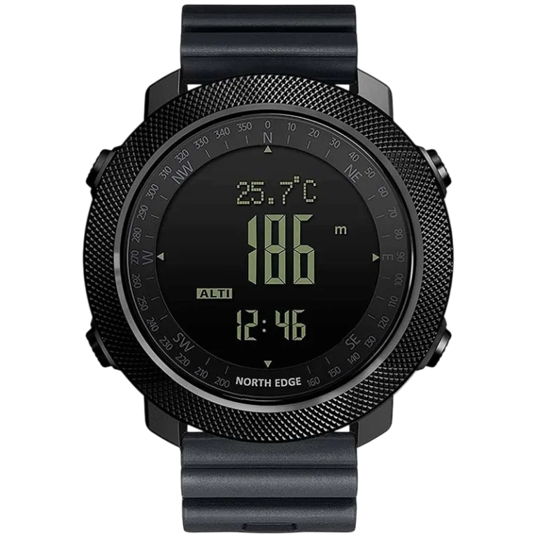 North Edge Apache con Correa de Silicona Negro - Reloj Digita