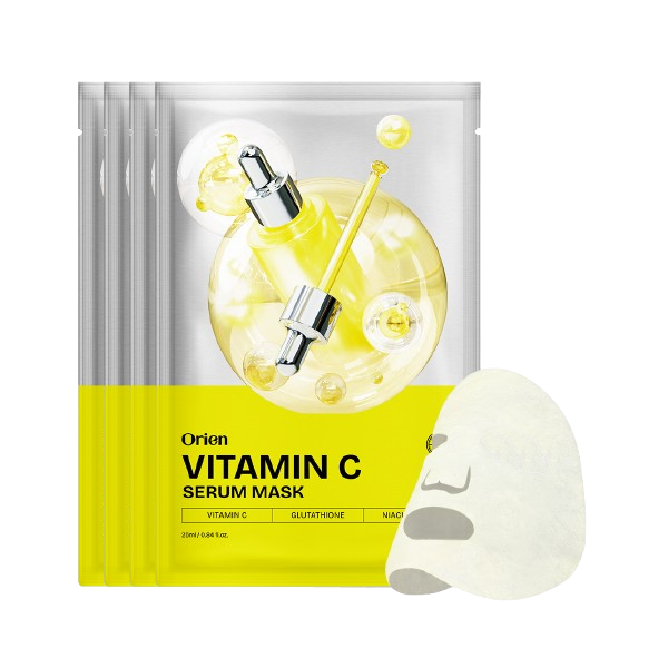 Orien Vitamin C Serum Mask - 4pieza