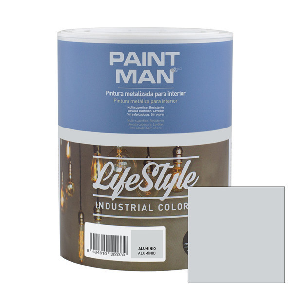 paintman Pintura interior paintman lifestyle industrial metalizado aluminio 1