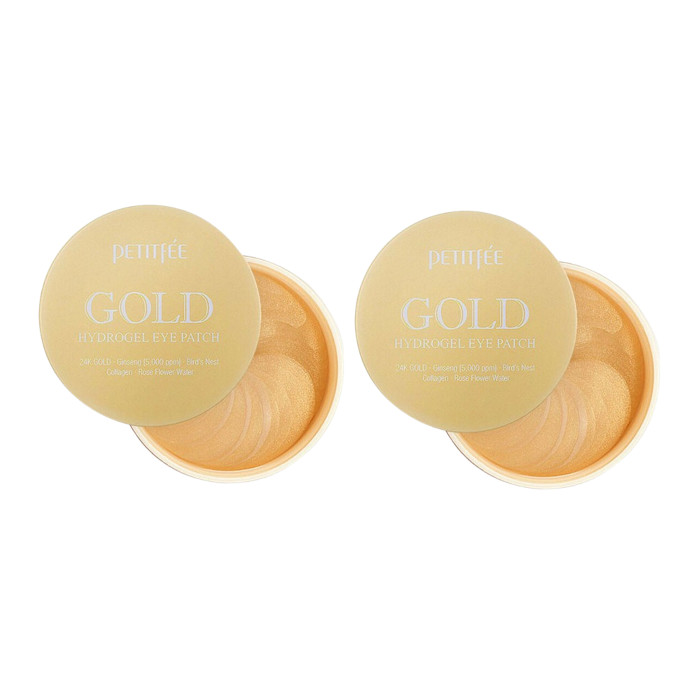 Petitfee Gold Hydrogel Eye Patch - 60pcs (2ea) Set