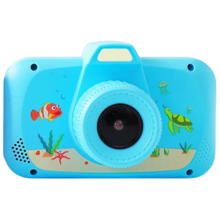PowerPlanet Cámara Digital Para Niños K5 3.7V 650mAh Azu