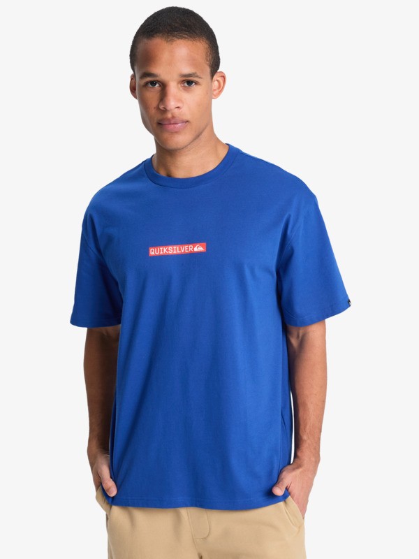 Quiksilver - Dna Clicker - Camiseta de manga corta Azul hombre