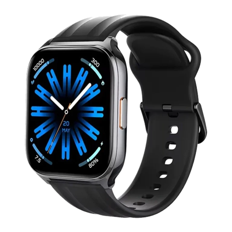 Reloj Haylou Watch 3 Negro Llamadas Bluetooth Frecuencia cardíaca 24h, SpO2