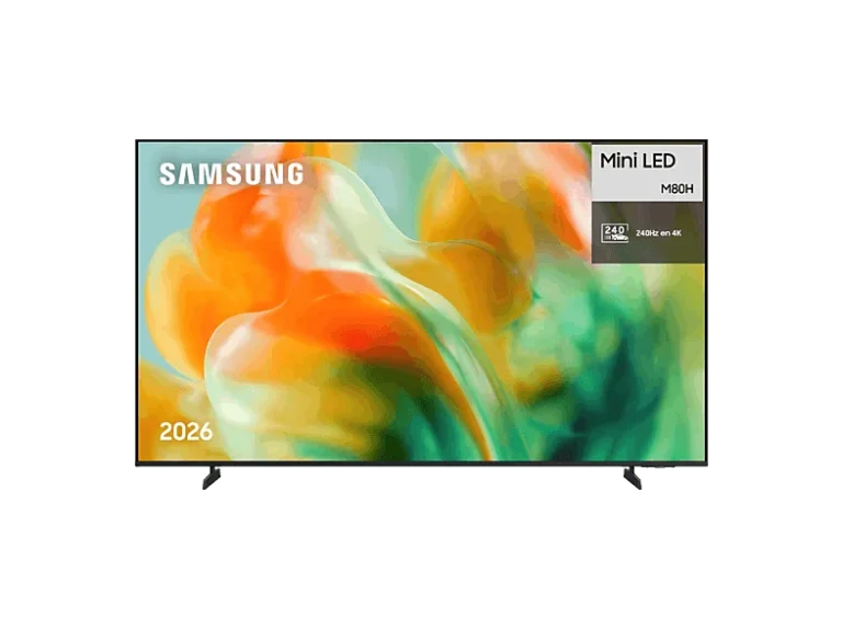 Samsung TV Mini LED 65" - Samsung TU65M80HAUXXC, UHD 4K, NQ4 AI Gen2 Processor, Smart TV, Full AI, Negro