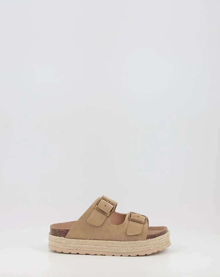 sandalias obi shoes 800-2he taupe