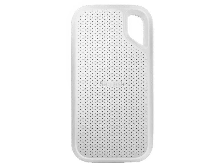Sandisk Disco duro SSD externo 4TB - SanDisk Extreme Portable SSD, 2.5", Hasta 1050 MB/s, NVMe, USB 3.2, IP65, Blanco