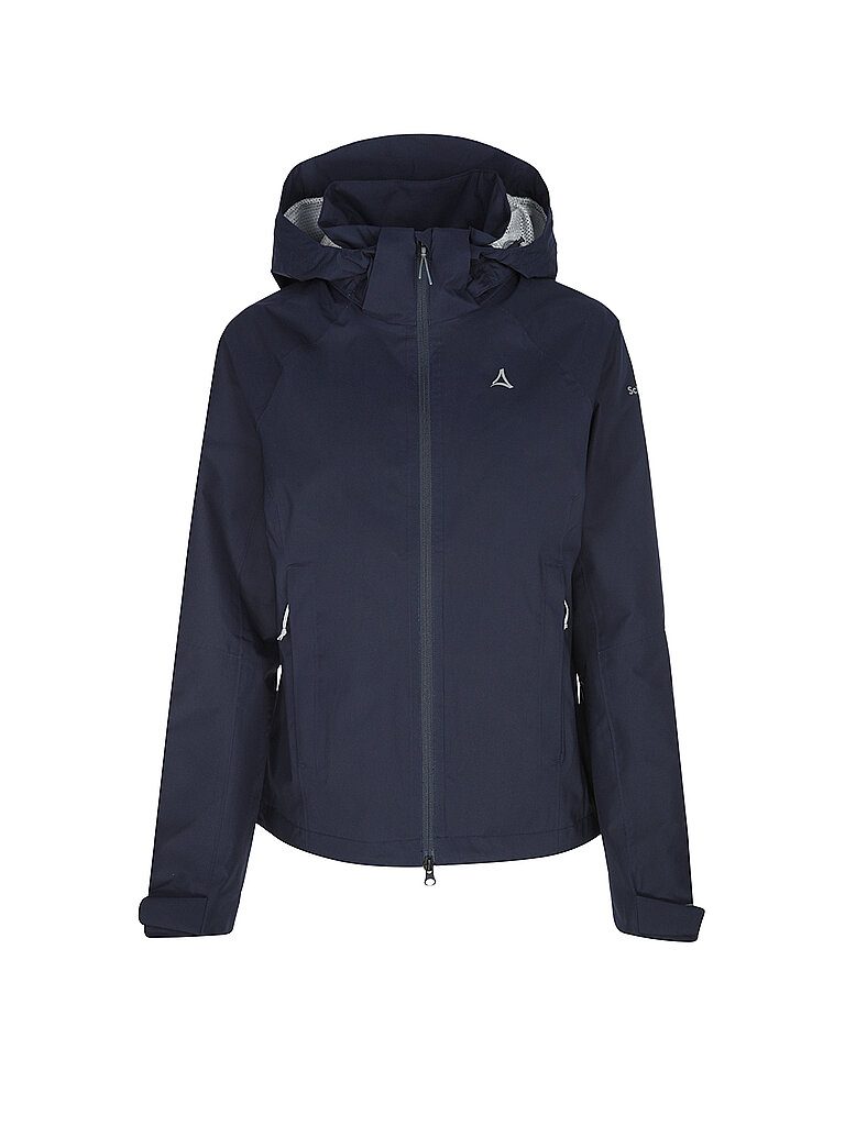 Schöffel Chaqueta de lluvia para mujer Easy XT 2L azul oscuro 40
