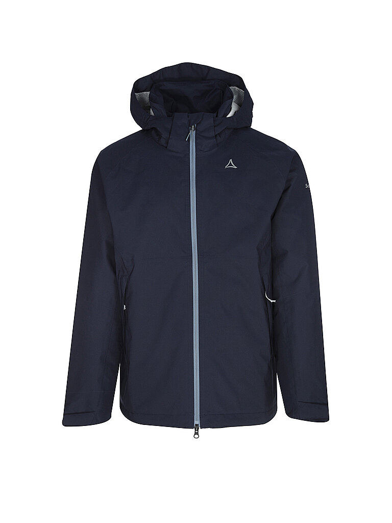 Schöffel Chaqueta de senderismo para hombre Easy XT 2L Pack-Away Hoodie M azul oscuro 48