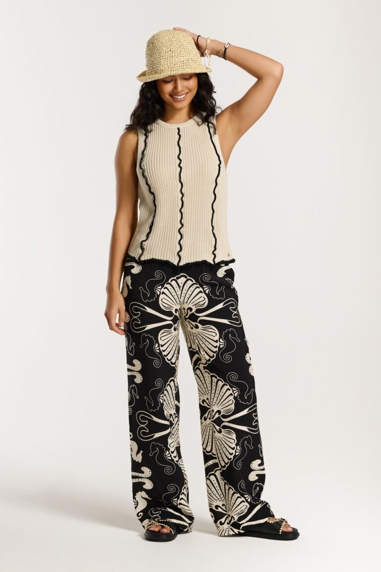 shiwi madison trousers sea pearl black sea pearl | pantalones outlet | mujer | negro