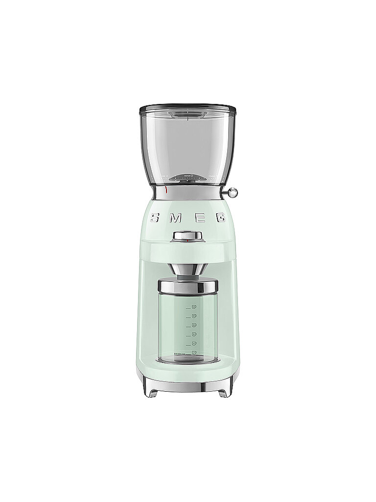 Smeg Molinillo de café estilo retro años 50 verde pastel CGF01PGEU verde