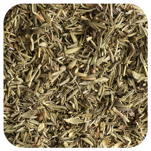 Starwest Botanicals Hoja de tomillo orgánico en caja, 453,6 g (1 lb)