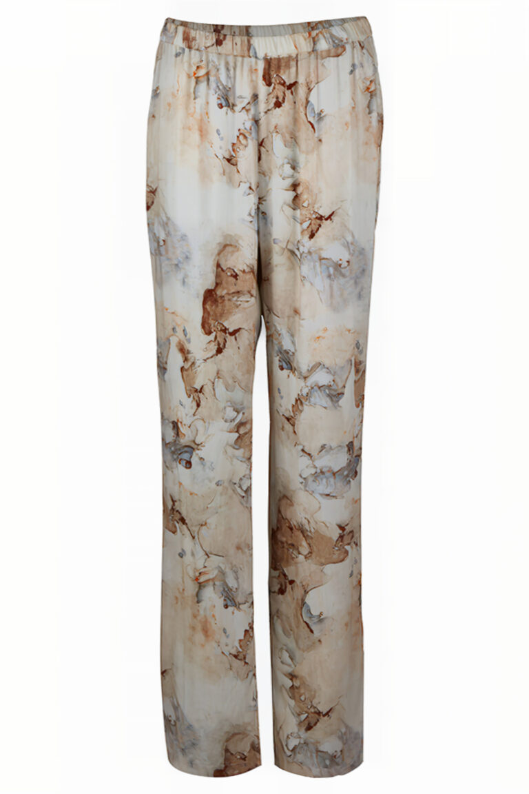 stenstroms devita, pants light pink pattern | pantalones rectos outlet | mujer | rosa