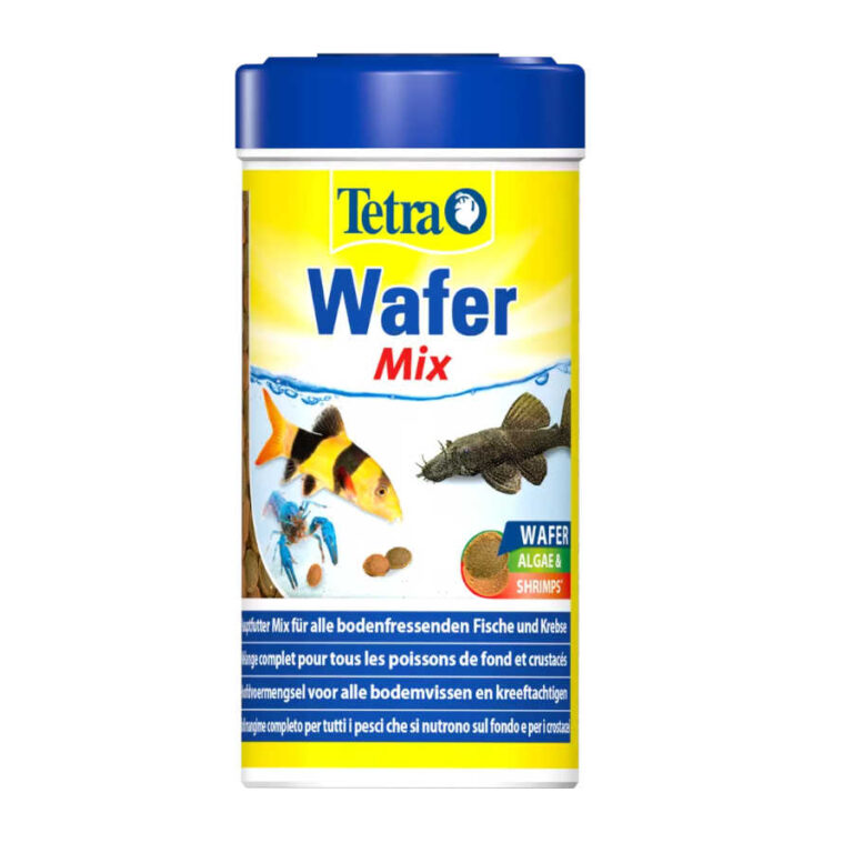 Tetra 0.25 L TetraWafer Mix Tabletas para peces fitófagos y carnívoro