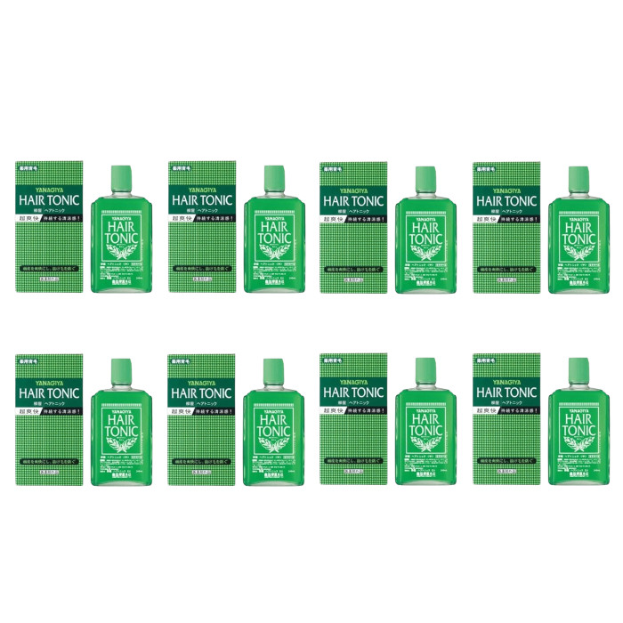 Yanagiya Hair Tonic - 240ml - Medium (8ea) Set