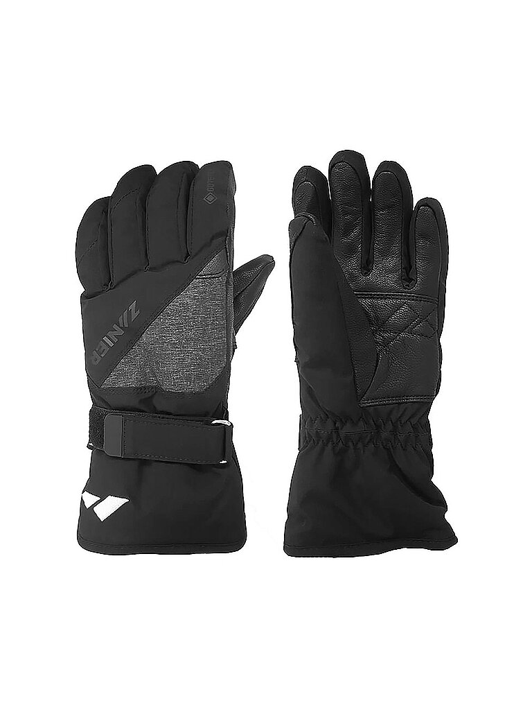 Zanier Guantes de esquí para hombre Peak.GTX negro 10,5