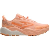 Zapatillas Brooks Caldera 8 Naranja Blanco SS26 Mujer
