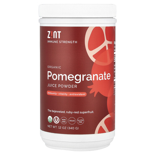 Zint Zumo de granada orgánica en polvo, 340 g (12 oz)