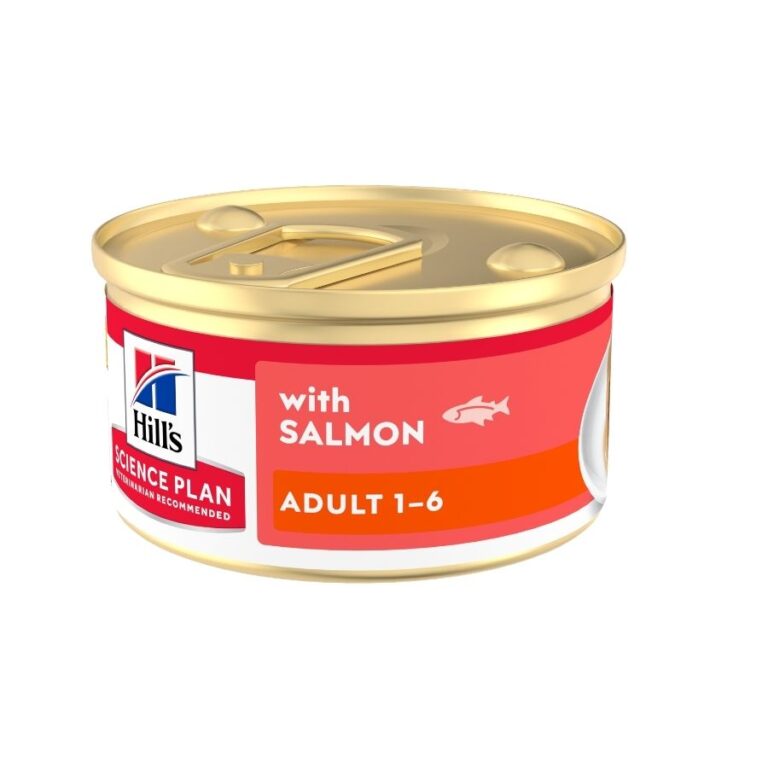 12 latas x 85 g Hill's Science Plan Adult Mousse de Salmón lata para gatos ¡Pack Ahorro!