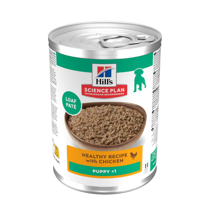 24 latas x 370 g Hill's Science Plan Puppy pollo lata para perros ¡Pack ahorro!