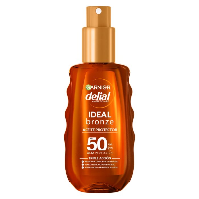 ¡30% DTO! Delial Ideal Bronze Aceite Protector SPF50 150 ml
