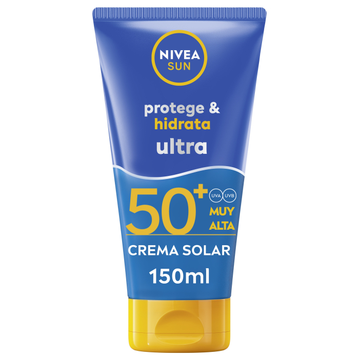 ¡34% DTO! Sun Protege & Hidrata Ultra Crema Solar FP50+ 150 ml