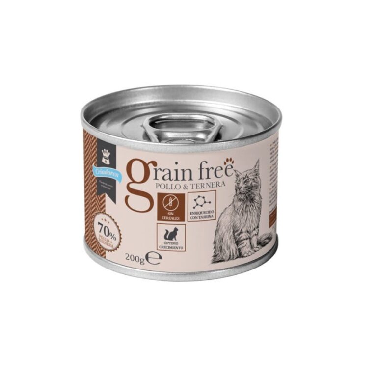 48 latas x 200 g Criadores Grain Free Pollo y Ternera lata para gatitos ¡Pack Ahorro!