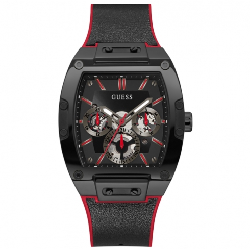 57760 | GUESS PHOENIX GW0202G7 Reloj de Pulsera Analógico para Hombre Color Negro