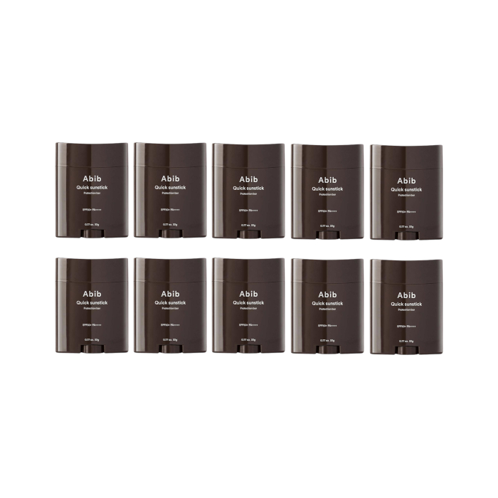 Abib Quick Sunstick Protection Bar SPF50+ PA++++ - 22g (10ea) Set