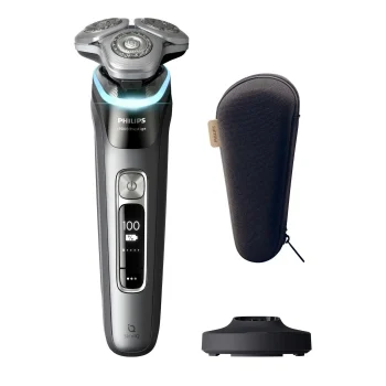 Afeitadora Eléctrica Philips XP9202/10, Uso Seco y Mojado, Cabezal flexible de precisión de 360°,Cuchillas Steel Precisión dobles