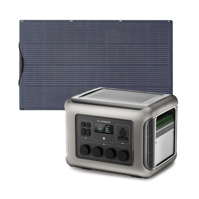 Allpowers Generador Solar 2500W (R2500R2500 V2 + SF200 Panel Solar Flexible 200W) - R2500 V2+1 * (SF200 200W Panel Solar )