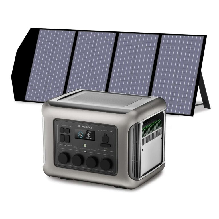 Allpowers Generador Solar 2500W (R2500R2500 V2 + SP029 Panel Solar 140W ) - R2500 V2+1 * (SP029 140W Panel Solar)